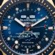Swiss Replica Blancpain Fifty Fathoms Rose Gold Watch Blue Dial TWF (4)_th.jpg